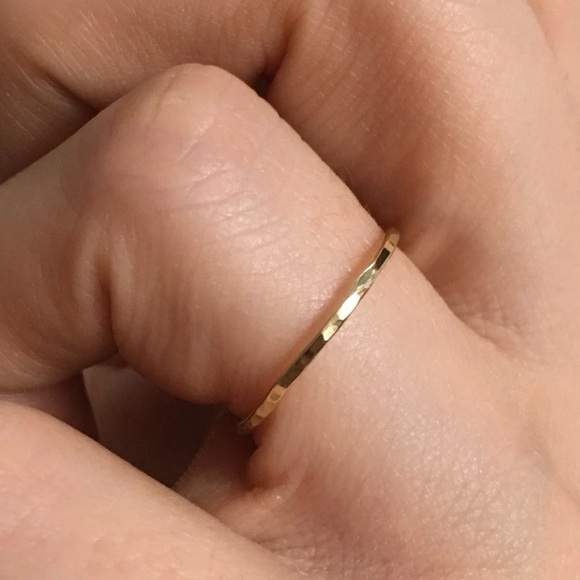 14k gold fill stacking ring set of 3 rings - choose your size! - Picture 11 of 11